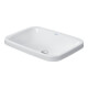 Duravit Einbauwaschtisch DuraStyle 60x43cm, Einb. v o, o HL, ÜL, HLB, weiß-1