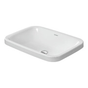 Duravit Einbauwaschtisch DuraStyle 60x43cm, Einb. v o, o HL, ÜL, HLB, weiß-2