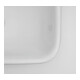 Duravit Einbauwaschtisch DuraStyle 60x43cm, Einb. v o, o HL, ÜL, HLB, weiß