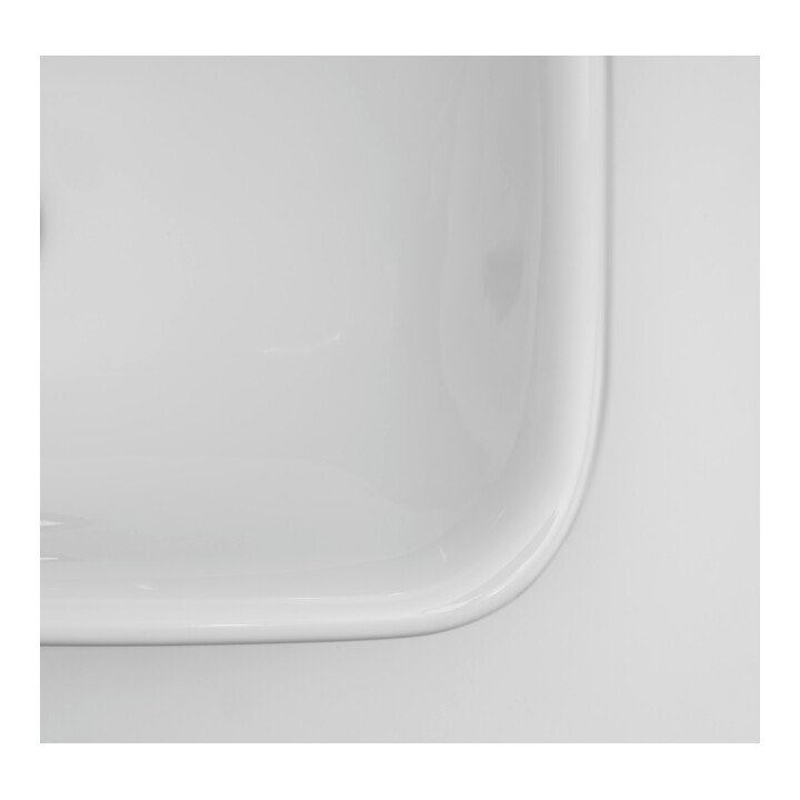Duravit Einbauwaschtisch DuraStyle 60x43cm, Einb. v o, o HL, ÜL, HLB, weiß