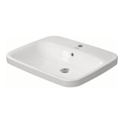 Duravit Einbauwaschtisch DuraStyle 61,5x49,5cm, EB v o, m HL, ÜL, HLB, we
