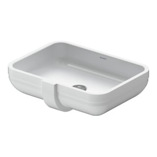 Duravit Einbauwaschtisch Happy D.2 48x34,5cm, EB v u, o. HL, HLB, m ÜL, we