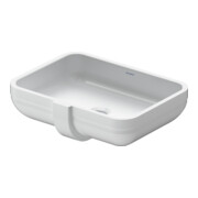 Duravit Einbauwaschtisch Happy D.2 48x34,5cm, EB v u, o. HL, HLB, m ÜL, we-2