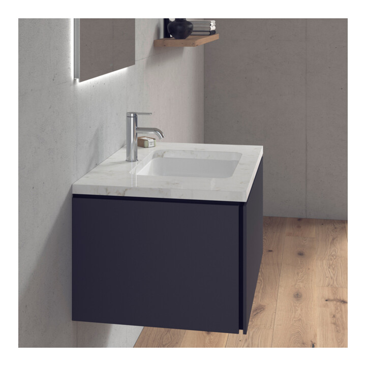 Duravit Einbauwaschtisch Happy D.2 48x34,5cm, EB v u, o. HL, HLB, m ÜL, we