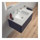 Duravit Einbauwaschtisch Happy D.2 48x34,5cm, EB v u, o. HL, HLB, m ÜL, we