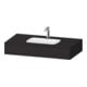 Duravit Einbauwaschtisch-Möbel-Set Qatego 100x55x17cm, gra m, m K, 1 Ausschn, m ÜL-1