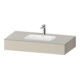 Duravit Einbauwaschtisch-Möbel-Set Qatego 100x55x17cm, T m, m K, 1 Ausschn, m ÜL-1