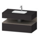 Duravit Einbauwaschtisch-Möbel-Set Qatego 100x55x60cm, ba m/Gr m, Kon-WTU, B-1