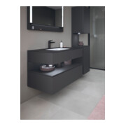 Duravit Einbauwaschtisch-Möbel-Set Qatego 100x55x60cm, gra m, Kon-WTU, Nischenb-4
