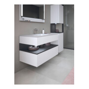 Duravit Einbauwaschtisch-Möbel-Set Qatego 100x55x60cm, gra m/we m, Kon-WTU, B-2
