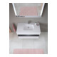 Duravit Einbauwaschtisch-Möbel-Set Qatego 100x55x60cm, gra m/we m, Kon-WTU, B-4