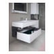 Duravit Einbauwaschtisch-Möbel-Set Qatego 100x55x60cm, gra m/we m, Kon-WTU, B-5