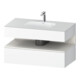 Duravit Einbauwaschtisch-Möbel-Set Qatego 100x55x60cm, w m/we m, Kon-WTU, Nischenb-1