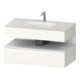 Duravit Einbauwaschtisch-Möbel-Set Qatego 100x55x60cm, w m/we m, Kon-WTU, Nischenb-1