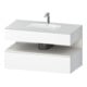 Duravit Einbauwaschtisch-Möbel-Set Qatego 100x55x60cm, w m/we ma, Konsolen-Waschtischunterbau-1