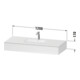 Duravit Einbauwaschtisch-Möbel-Set Qatego 120x55x17cm, ba m, m K, 1 Ausschn, m ÜL-3