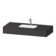 Duravit Einbauwaschtisch-Möbel-Set Qatego 120x55x17cm, gra m, m K, 1 Ausschn, m ÜL-1