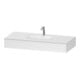 Duravit Einbauwaschtisch-Möbel-Set Qatego 120x55x17cm, w m, m K, 1 Ausschn, m ÜL-1