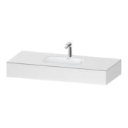 Duravit Einbauwaschtisch-Möbel-Set Qatego 120x55x17cm, w m, m K, 1 Ausschn, m ÜL