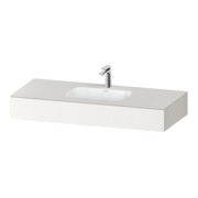 Duravit Einbauwaschtisch-Möbel-Set Qatego 120x55x17cm, w m, m K, 1 Ausschn, m ÜL