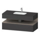Duravit Einbauwaschtisch-Möbel-Set Qatego 120x55x60cm, ba m/Grap ma, Konsolen-Waschtischunterbau-1