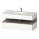 Duravit Einbauwaschtisch-Möbel-Set Qatego 120x55x60cm, ba m/we m, Kon-WTU, B-1