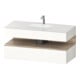 Duravit Einbauwaschtisch-Möbel-Set Qatego 120x55x60cm, E Ma/w g, Kon-WTU, Nischenb-1