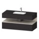 Duravit Einbauwaschtisch-Möbel-Set Qatego 120x55x60cm, T m/Gr m, Kon-WTU, Nischenb-1