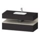 Duravit Einbauwaschtisch-Möbel-Set Qatego 120x55x60cm, T m/Gr m, Kon-WTU, Nischenb-1