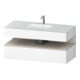 Duravit Einbauwaschtisch-Möbel-Set Qatego 120x55x60cm, T m/we m, Kon-WTU, Nischenb-1