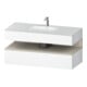 Duravit Einbauwaschtisch-Möbel-Set Qatego 120x55x60cm, T m/we ma, Konsolen-Waschtischunterbau-1