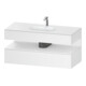 Duravit Einbauwaschtisch-Möbel-Set Qatego 120x55x60cm, w m, Konsolen-Waschtischunterbau, Nischenb-1