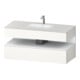 Duravit Einbauwaschtisch-Möbel-Set Qatego 120x55x60cm, w m/we matt, Konsolen-Waschtischunterbau-1