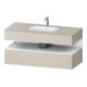 Duravit Einbauwaschtisch-Möbel-Set Qatego 120x55x60cm, we m/tau ma, Konsolen-Waschtischunterbau-1