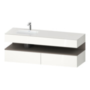 Duravit Einbauwaschtisch-Möbel-Set Qatego 160x50x60cm, Kon-WTU, B, B l, ba m/we g