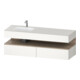 Duravit Einbauwaschtisch-Möbel-Set Qatego 160x50x60cm, Kon-WTU, B, B l, E Ma/w m-1