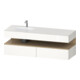 Duravit Einbauwaschtisch-Möbel-Set Qatego 160x50x60cm, Kon-WTU, B, B l, E na/we g-1