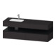 Duravit Einbauwaschtisch-Möbel-Set Qatego 160x50x60cm, Kon-WTU, B, B l, E sw/gra m-1