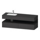 Duravit Einbauwaschtisch-Möbel-Set Qatego 160x50x60cm, Kon-WTU, B, B l, gra m/Gr m-1