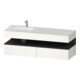 Duravit Einbauwaschtisch-Möbel-Set Qatego 160x50x60cm, Kon-WTU, B, B l, gra m/we m-1