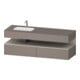 Duravit Einbauwaschtisch-Möbel-Set Qatego 160x50x60cm, Kon-WTU, B, B l, T m/ba ma-1