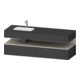 Duravit Einbauwaschtisch-Möbel-Set Qatego 160x50x60cm, Kon-WTU, B, B l, T m/Gr ma-1