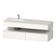 Duravit Einbauwaschtisch-Möbel-Set Qatego 160x50x60cm, Kon-WTU, B, B l, w hgl/we m-1