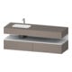Duravit Einbauwaschtisch-Möbel-Set Qatego 160x50x60cm, Kon-WTU, B, B l, w m/bas ma-1