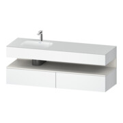 Duravit Einbauwaschtisch-Möbel-Set Qatego 160x50x60cm, Kon-WTU, B, B l, w m/we ma