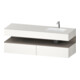 Duravit Einbauwaschtisch-Möbel-Set Qatego 160x50x60cm, Kon-WTU, B, B r, ba m/we m-1