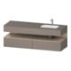 Duravit Einbauwaschtisch-Möbel-Set Qatego 160x50x60cm, Kon-WTU, B, B r, E Ma/Ba ma-1