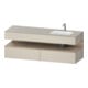 Duravit Einbauwaschtisch-Möbel-Set Qatego 160x50x60cm, Kon-WTU, B, B r, E Ma/t m-1