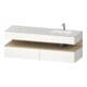 Duravit Einbauwaschtisch-Möbel-Set Qatego 160x50x60cm, Kon-WTU, B, B r, E na/we m-1