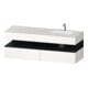 Duravit Einbauwaschtisch-Möbel-Set Qatego 160x50x60cm, Kon-WTU, B, B r, E sw/we m-1